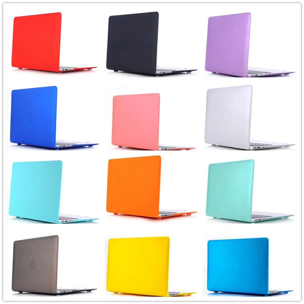 

New Laptop Case For Apple MacBook Air Pro Retina 11 12 13 15 mac Book 15.4 13.3 inch with Touch Bar Sleeve Shell+Keyboard Cover