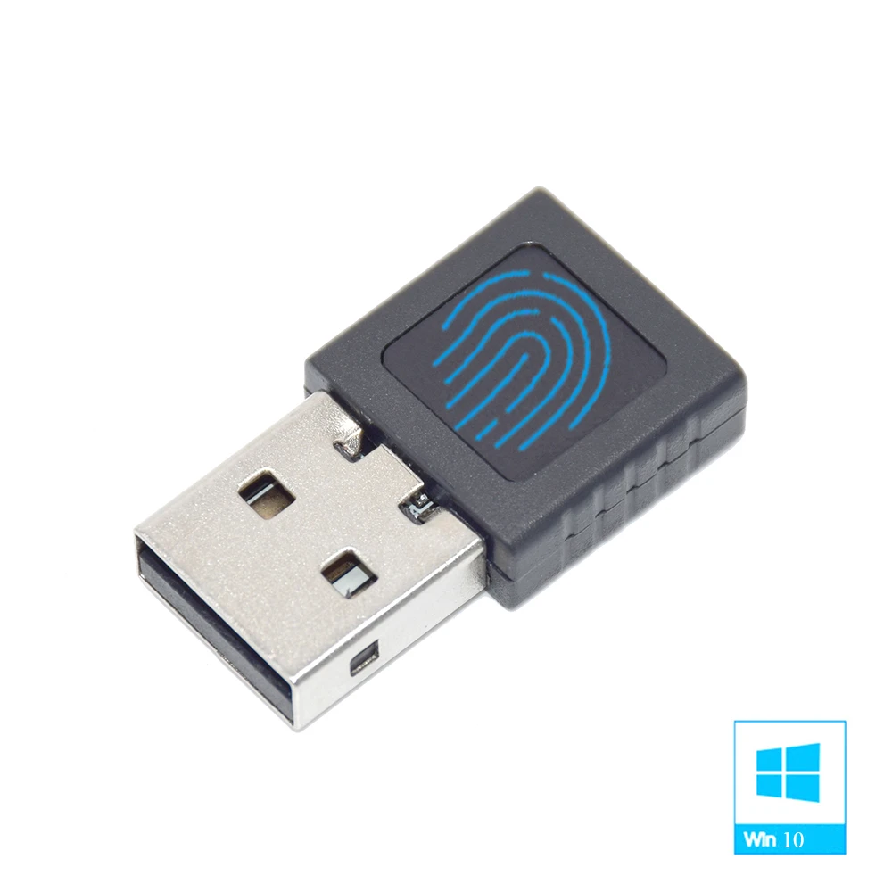 Mini lecteur d'empreintes digitales USB, dispositif pour Windows 10, clé de  sécurité biométrique Hello | AliExpress