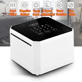 

Filter Touch Air Purifier Ionizer Odor Allergen Reducing Negative Ion Fresh Air Purifier Household Air Sterilizer Ozonator