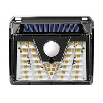

LED Solar Wall Light Outdoor Four-mode Motion Sensor Waterproof Wall Light Garden Decoration Emergency Light Garage Fence