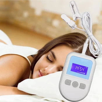 

Micro Electronic Device Stimulator CES Therapy Aleeping Aid Sleep Nurse Anti Insomnia Cure Anxiety Depression Disturbed Migraine