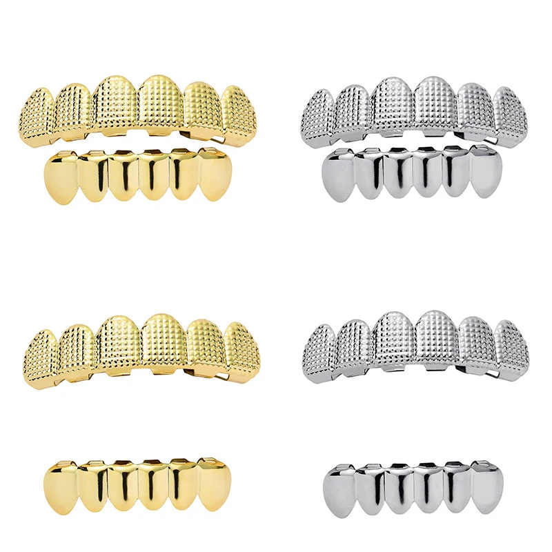 Rock Teeth Decor Braces Cap Cosplay Jewelry Hip Hop Case Bump Lattice Dental Beautiful Creative Fashion Caps Cover | Украшения и
