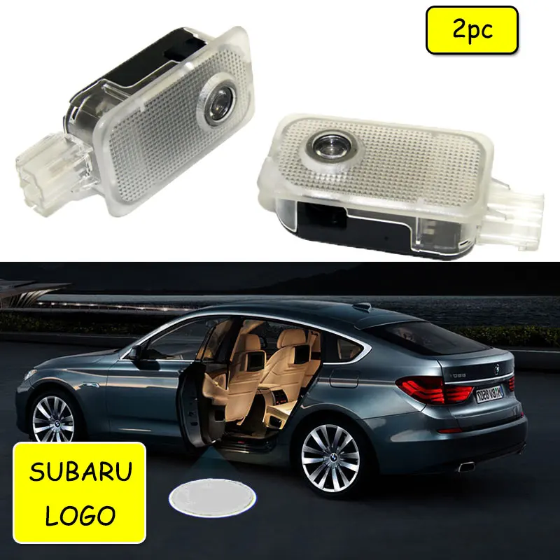 

Car Door Welcome Projector LED lights for SUBARU Forester Outback legacy Impreza XV Tribeca 2011 Logo Light ghost light