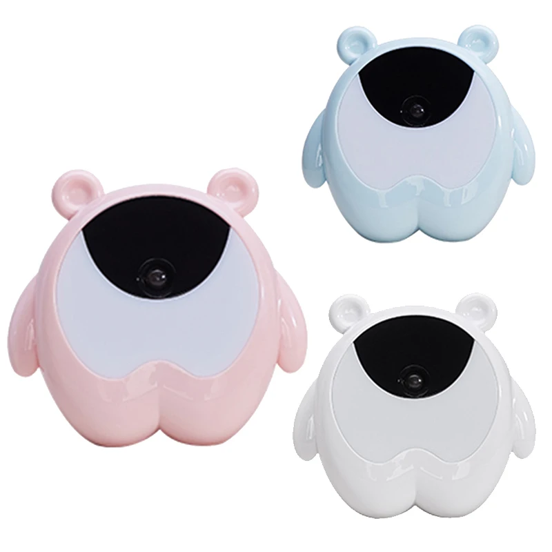 Cute Bear Alarm Clock Night Light Up Motion Sensor Music Lamp For Kids Gifts Baby Children Bedroom Decor | Дом и сад