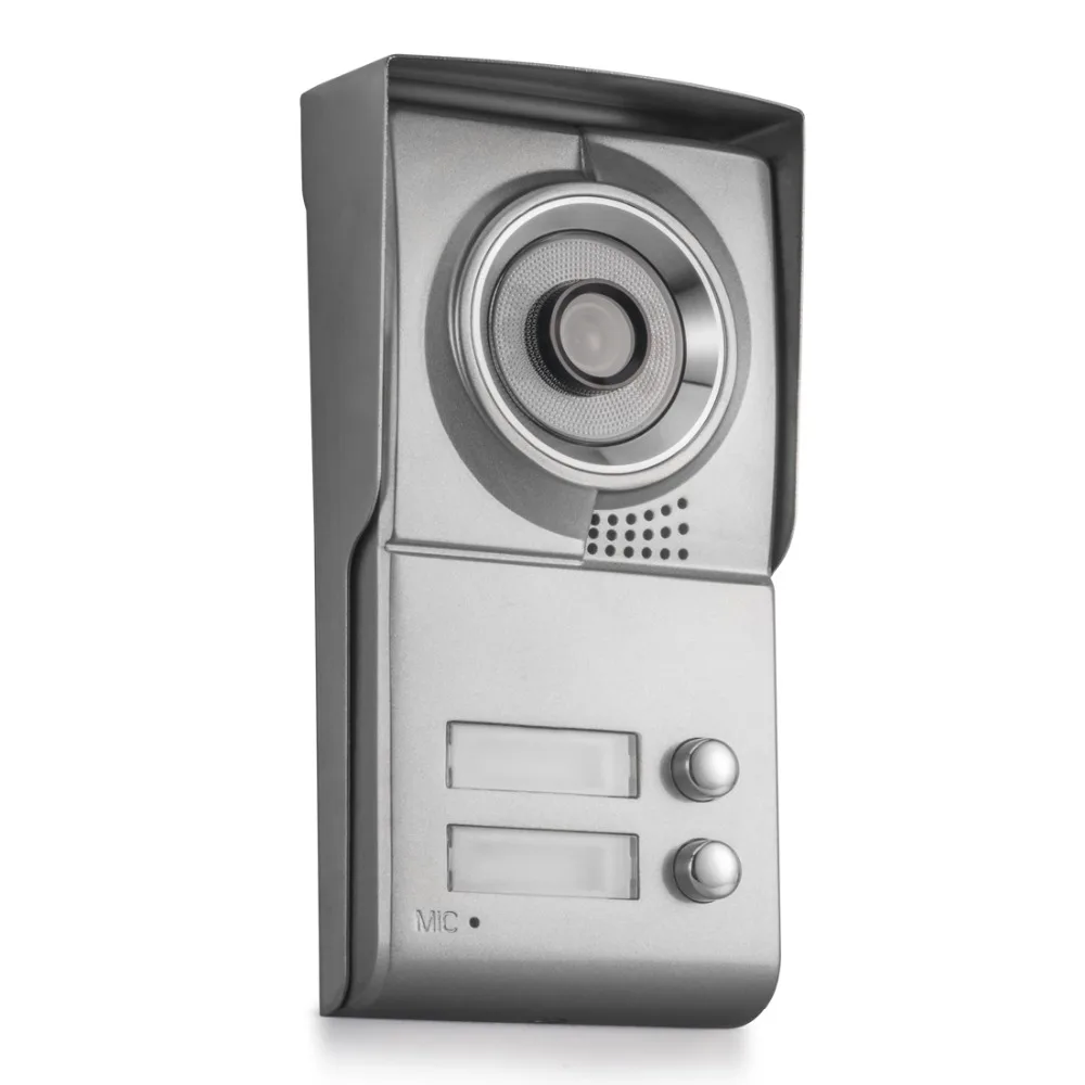 7 дюймов проводной беспроводной дверной видео домофон 2 единицы видео-домофон в квартиру с Android ios APP управление