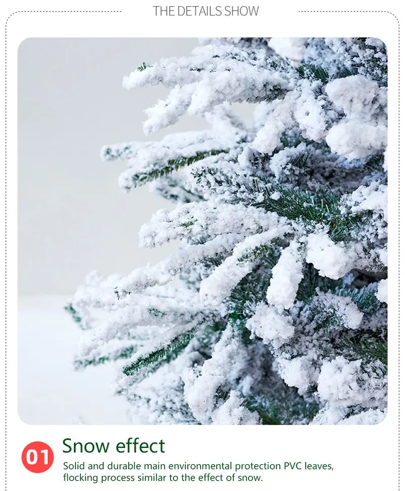 DIY Christmas Ornaments Christmas Tree Outdoor Christmas Decoration For Home Grande Holiday Party Decor Gifts · v6