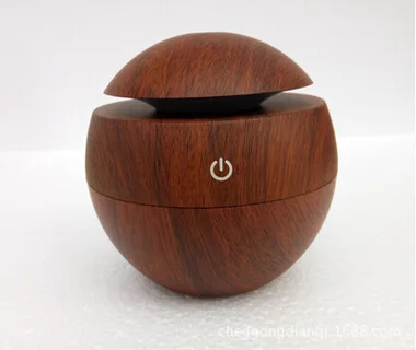 

Small Wood Grain USB Aroma Diffuser Air Purification Indoor Atomizing Humidifier Colorful Lights Fragrance Essential Oil Humidif