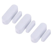 Tuya Zigbee – capteur intelligent de porte/fenêtre, pour Garage, alimenté par batterie ou chargeur USB, fonctionne avec TUYA Smart Hub, 3 jeux
