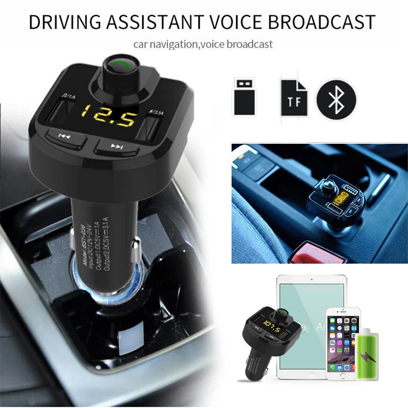 Vehemo USB 2,0 USB зарядка зарядное устройство Зарядка Автомобильная планшет MP3 Универсальный Интеллектуальный адаптивный