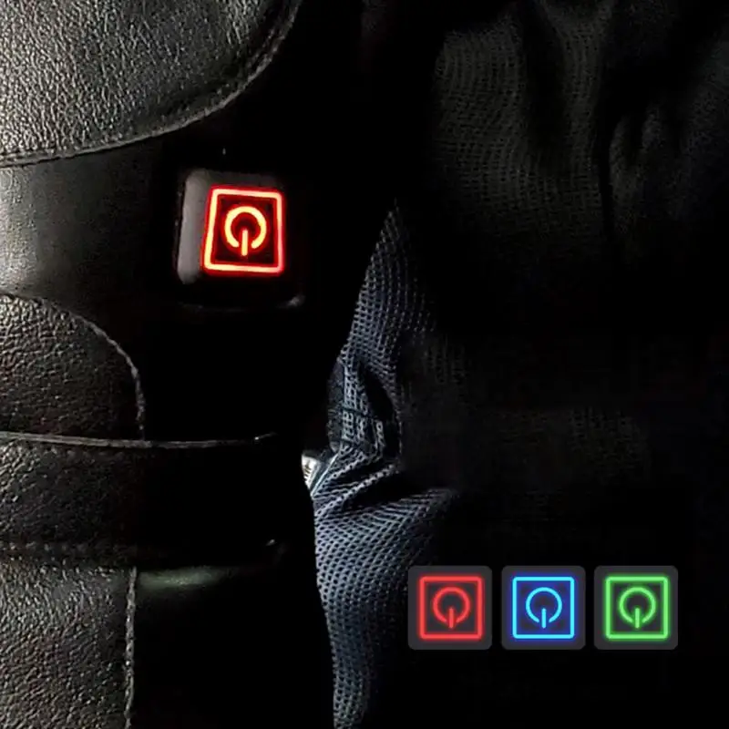 1 пара Зимние холодные USB грелки для рук Электрические термальные перчатки водонепроницаемые перчатки с подогревом на батарейках для мотоцикла лыжные перчатки
