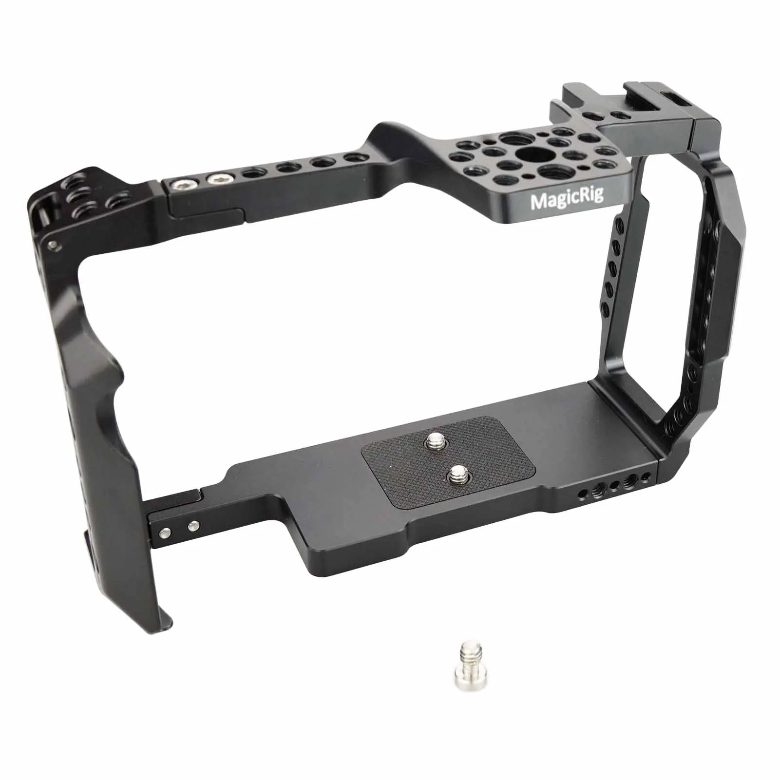 Magicrig Bmpcc 6k Pro 6k g2 Gaiola com Sapato Frio Trilho da Otan Furos de Arri para Blackmagic Design Bolso Cinema Câmera 6k Pro 6k g2 - Image 3
