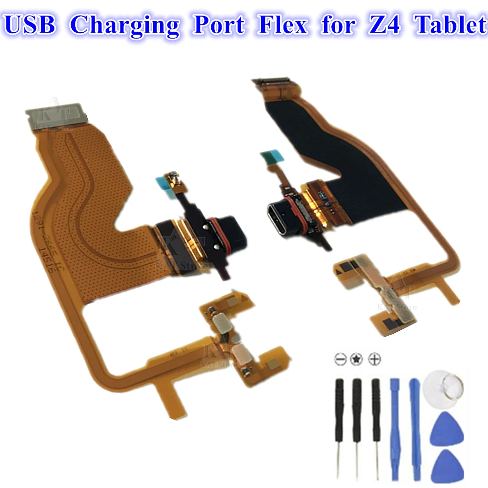 1 шт. оригинальная плата зарядного USB-порта для Sony Xperia Tablet Z4 SGP771 SGP712 зарядное