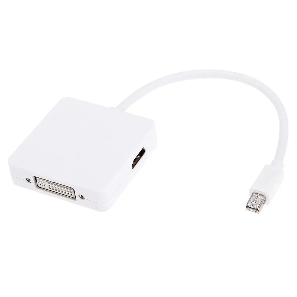 Адаптер Mini DisplayPort на DVI 1920x1200 1080p Адаптер для монитора адаптер Mini DisplayPort адаптер Mini DP на DVI