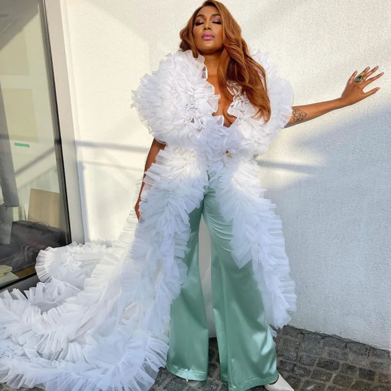 

Photography Fluffy Tulle Dresses Lush Extra Puffy Photo Shoot Elegant High Quality Tiered Ruffle Party Tulle Dress Fashion Photo