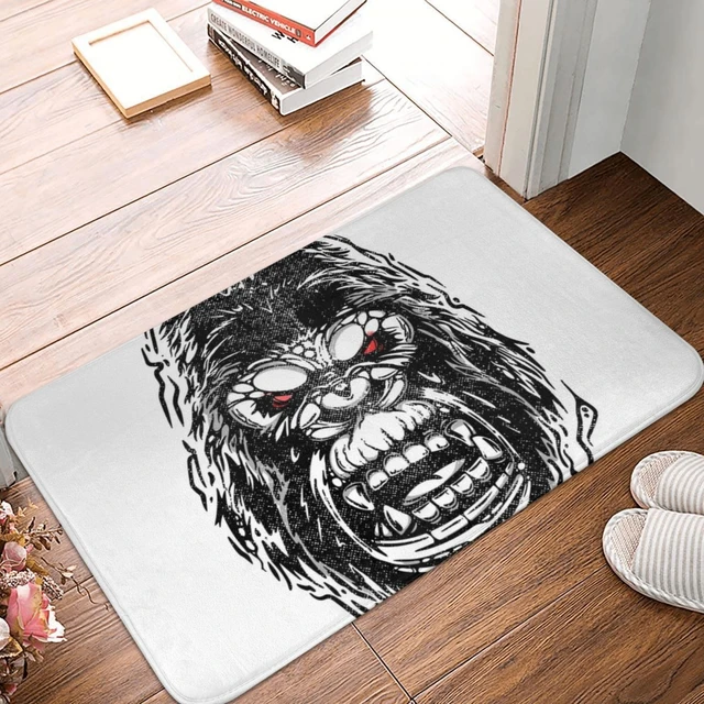 Polyester Doormat Rug Carpet Mat, Bedroom Gorilla