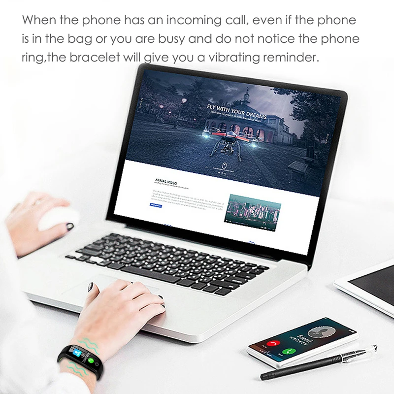 F21 Smart Bracelet GPS Distance Fitness Activity Tracker IP68 Waterproof Blood Pressure Watch Sleep Monitor Smart Band Wristband 6