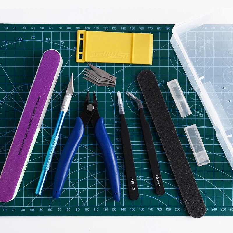 Model Building Tool Sets Hobby Model Making Electric DIY Accessories Grinder Carving Grinding Polishing Punching Cutter Pliers