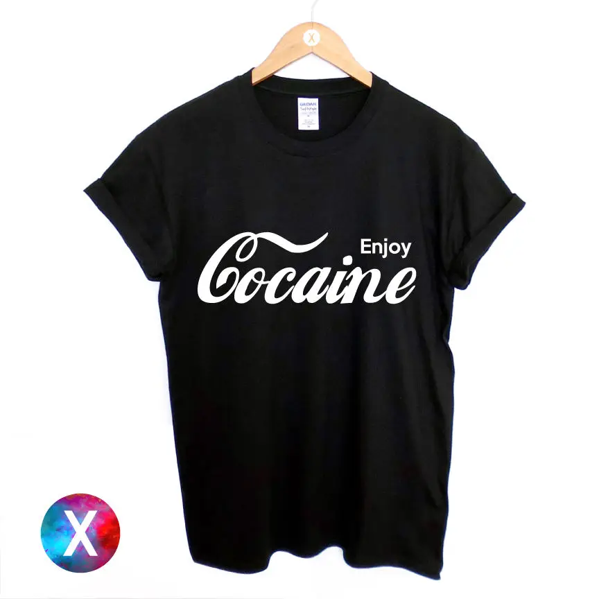 

ENJOY COC AINEFUNNY PRINTED MENS T SHIRT JOKE TEE DRUGS HIGH SUMMER SWAG TOP MAN