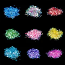 

20g Colorful Aurora Paper Sequin Epoxy Resin Silicone Mold Fillings Flakies Paillette For Epoxy Resin Mold Filler Craft Nail Art