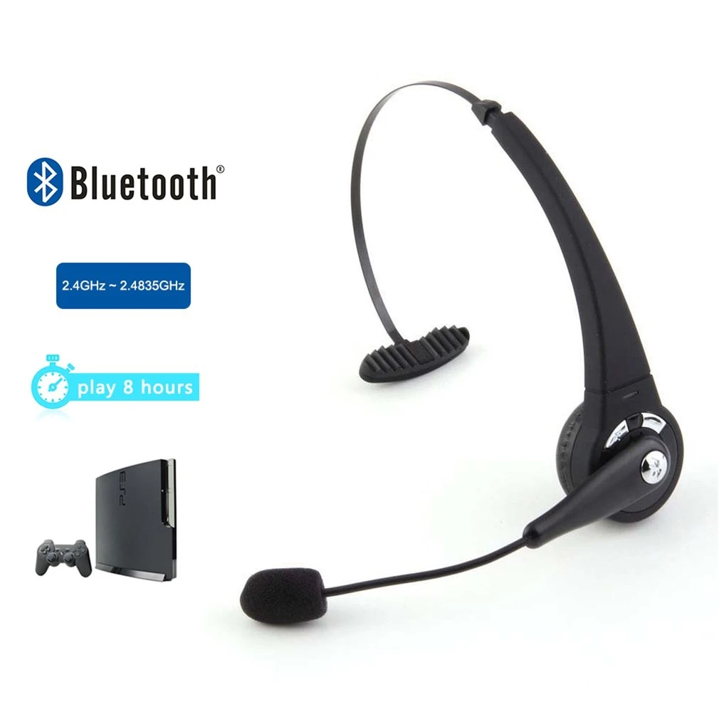 Gaming Bluetooth auriculares inalámbricos Auriculares auriculares sonido estéreo para Sony PlayStation PS3 micrófono| | - AliExpress