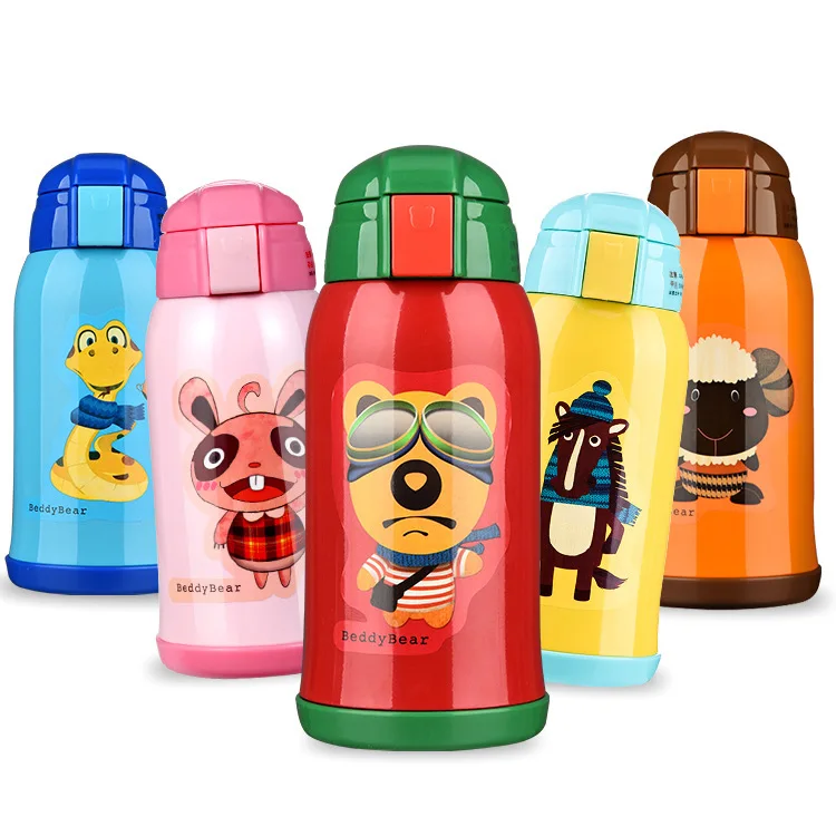 

South Korea BEDDYBEAR Children Insulated Cup with Straw Dual Purpose Upgrade Section 316 Stainless Steel Shatter-resistant