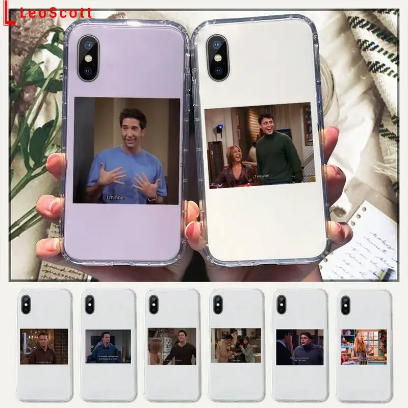 Для телефона с надписью ТВ шоу friends (кейс для Samsung Galaxy прозрачный кейс iPhone 11 12 mini pro
