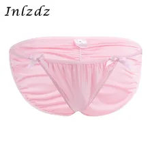 Мужские трусики, нижнее белье, банты, бикини, Экзотические трусы, мужское нижнее белье, горячая сексуальная одежда для сна, удобные мужские трусы