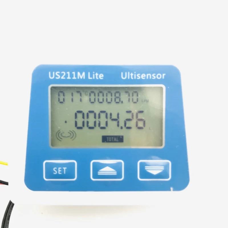 US211M Lite USC-HS21TLT BSPP 1/" цифровой расходомер топлива 5V потока чтения низкое потребление приведенный в действие Батарея последний для детей в возрасте от 1 года зхонгджиан