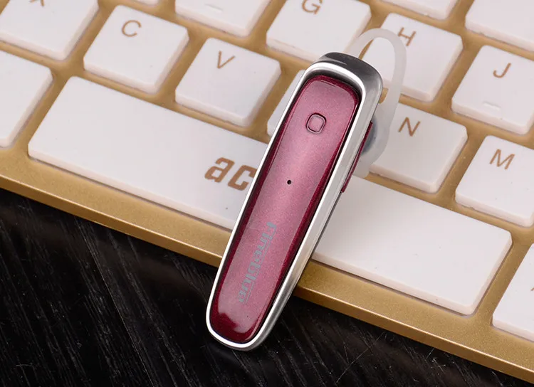 120 шт Fineblue Мини Bluetooth V4.1 наушники Беспроводная гарнитура вкладыши Hands-free наушники-вкладыши через DHL - Цвет: Red