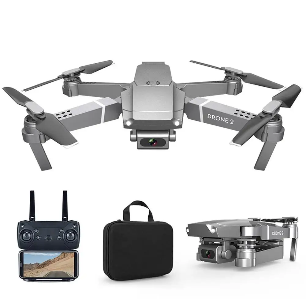 

E68 Folding Drone with 720P Camera FPV Drones Four Channel 6-Axis Gyroscope Gesture Photo Altitude Hold Foldable RC Drones
