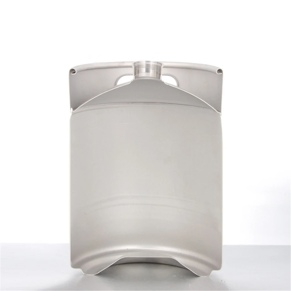 Stainless Steel Mini Beer Keg Pressurized Growler for Craft Beer Dispenser System Home Brew Beer Brewing