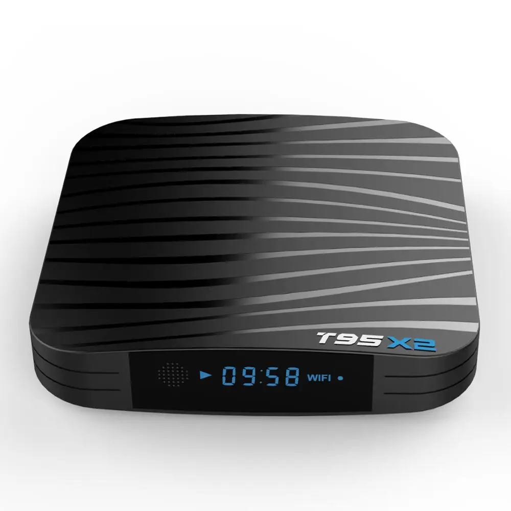 T95X2 Android 8.1 TV Box 2G/16G 4G/32G S905X2 BT4.0+1 Year French Europe Italy IPTV Subscription 10000Live+60000VOD Adult IPTV