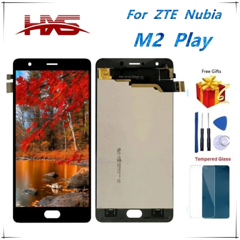 

[H.X.S]For ZTE Nubia M2 Play NX907J LCD display touch screen digitizer assembly replacement part free tools