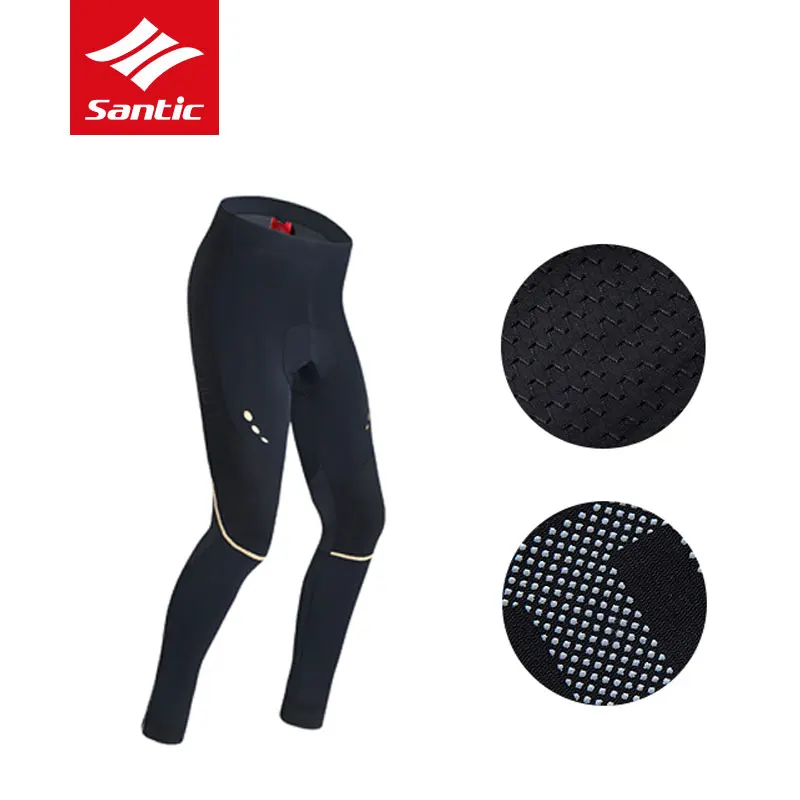 Новинка, мужские велосипедные штаны Santic, Pro, дышащие, Coolmax, 4D, мягкие, MTB, для шоссейного велосипеда, брюки, противоударные, не скатываются, одежда для велосипеда