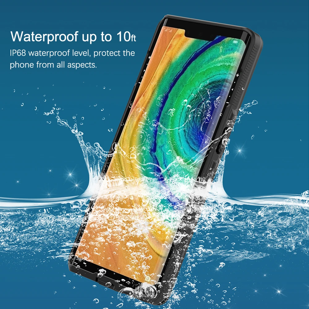 Для huawei mate 30 Pro Чехол PC + TPU водонепроницаемый точный противоударный Анти царапины