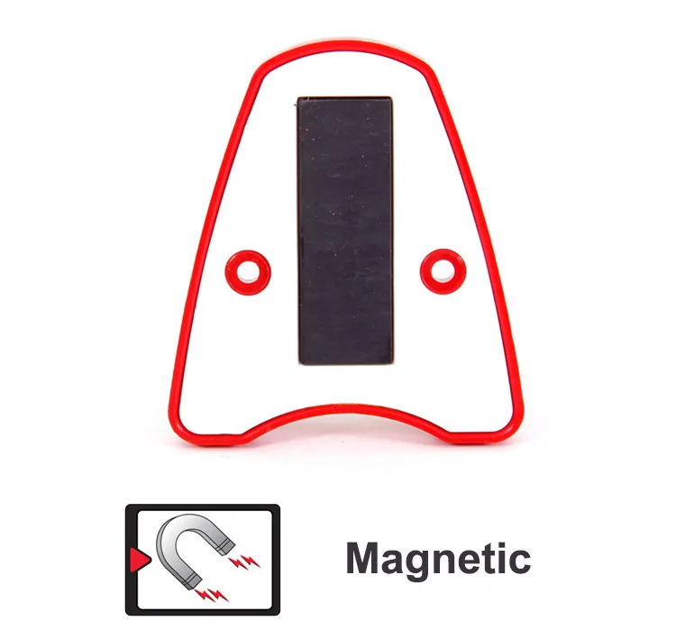 Kapro Magnetic Level Bubble Triangular Bubble Level Measuring Instruments Triangular T Type Spirit Level 242 Red Two Directions (5)