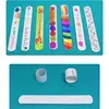 12 Pcs DIY Blank Slap Bracelets Party Favors Easter Gifts for Kids Art Craft Kindergarten 1