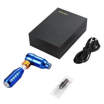 

Stylish No Noise Tattoo Machine Aluminum Alloy Lightweight Tattoo Motor Audio Interface Makeup Machine For Body Eyebrow New Hot