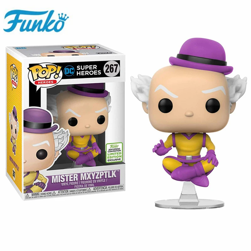 Funko Once Upon a Time Регина Mister Mxyzptlk фильм UP-Карл виниловые фигурки Дети Рождественский подарок на день рождения Модель игрушки - Цвет: Mxyzptlk-with box