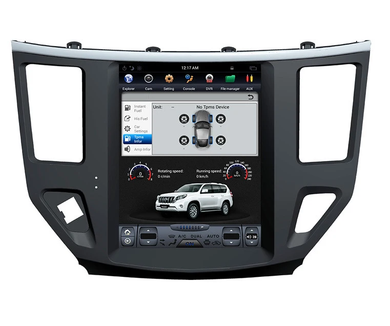 

10.4" tesla style vertical screen android 9.0 Six core Car GPS radio Navigation for Nissan Pathfinder 2013-2019