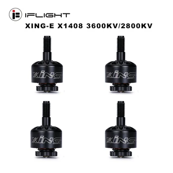 

iFlight XING-E X1408 3600KV/2800KV Brushless Motor 4-6S Battery compatible 3inch propeller for FPV Racing Drone