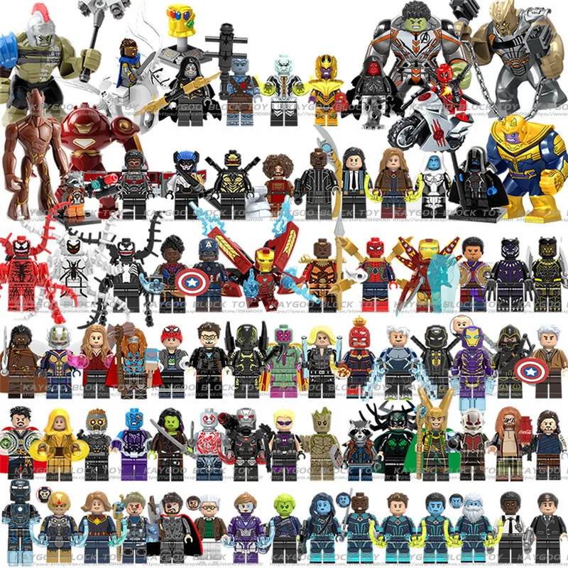 82pcs 34 шт./лот, строительные блоки Marvel, супергерои, Мстители, DC, Человек-паук, Бэтмен, Железный человек, танос, Тор, модели, набор кирпичей, детская игрушка - Цвет: 82pcs