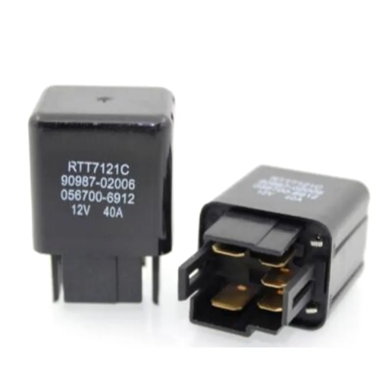 Car relays High Quality 12v 4pin 5pin relays copper Material Type