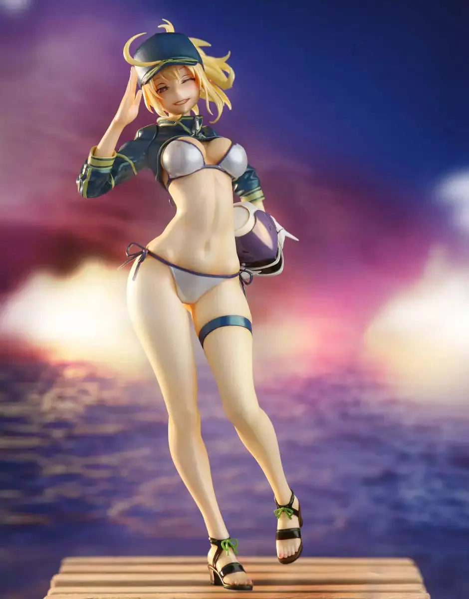 

18CM Sexy Anime Fate/Grand Order Actress Miniature Female Modeling Static Unpainted DIY Assembling Woman Figure Resin Model Kits