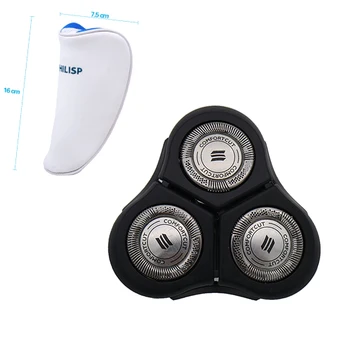 

RQ11 Replacement Shaver Head Holder +Comb + carry bag for philips RQ1141 RQ1150 RQ1160 RQ1175 RQ1180 RQ1190 RQ1195 RQ1155