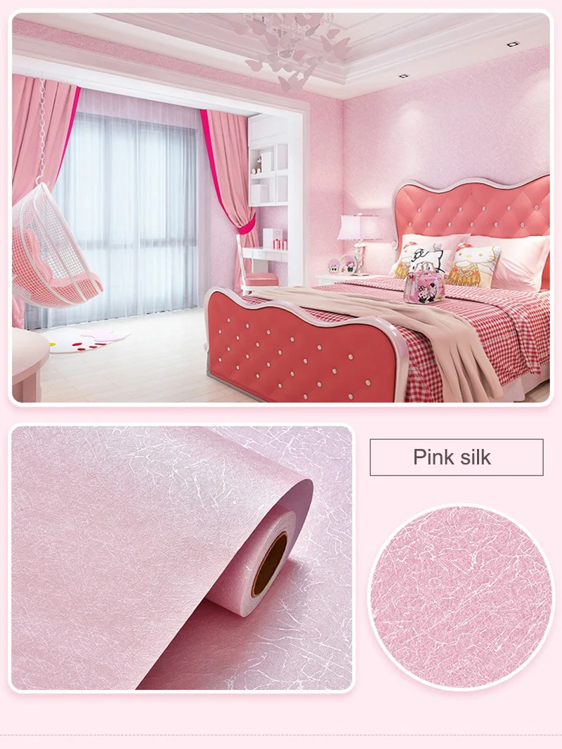 Pink silk