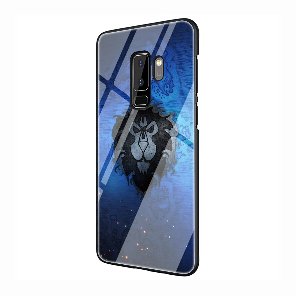 G4 EWAU World of Warcraft закаленное Стекло чехол для телефона для samsung S7 край S8 S9 S10 Note 8, 9, 10, плюс A10 20 30 40 50 60 70 - Цвет: G4