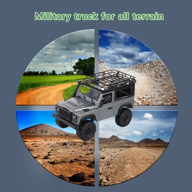 MN 99s 2.4G 1/12 4WD RC Crawler RC Car Rock Crawler Off-Road Vehicle Land Rover Vehicle RTR Models 4