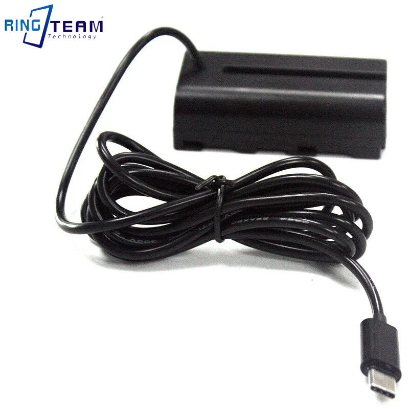 tipo c Cabo de Alimentação Mais Np-f550 Np-f970 Manequim Bateria Np-f970 dc Acoplador Decodificação Completa para Câmera Sony Ccd-tr910 Tr917 - Image 6