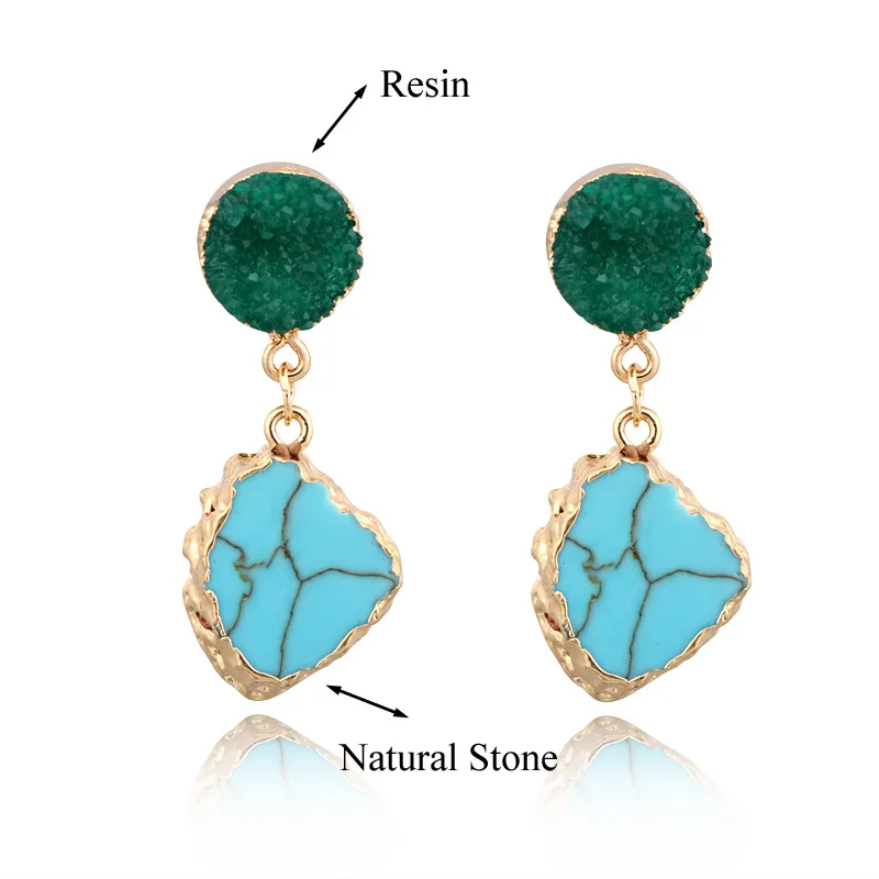 BELLAHYDIARY Vintage Elegant Purple Resin Earings Drop Earrings For Women Jewellery Pendientes Wedding Earring 2019 Brincos 374 (4)